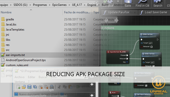 reducing ue4 apk tutorial